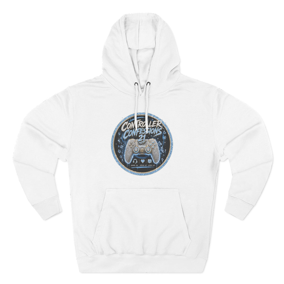 Controller Confessions 21 Obsidian Gaming Hoodie