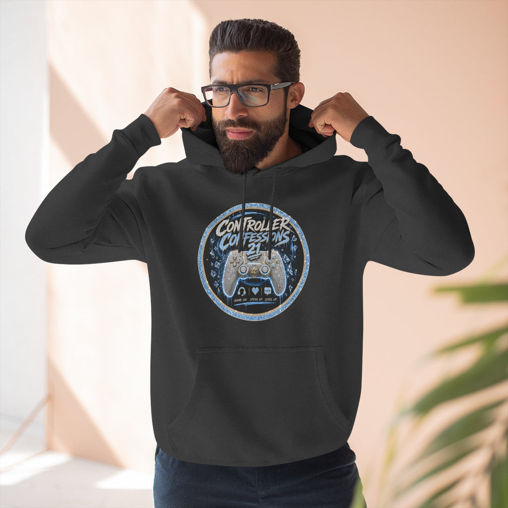Controller Confessions 21 Obsidian Gaming Hoodie