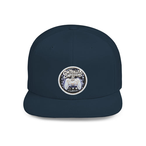 Controller Confessions 21 Embroidered Snapback | Gaming Cap