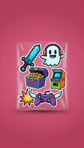 Vibrant Gaming Sticker Pack