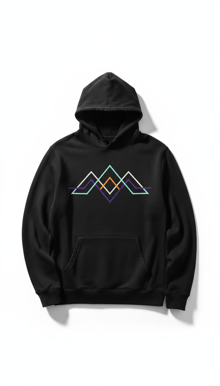 Obsidian Hoodie with Tonal XP Mark